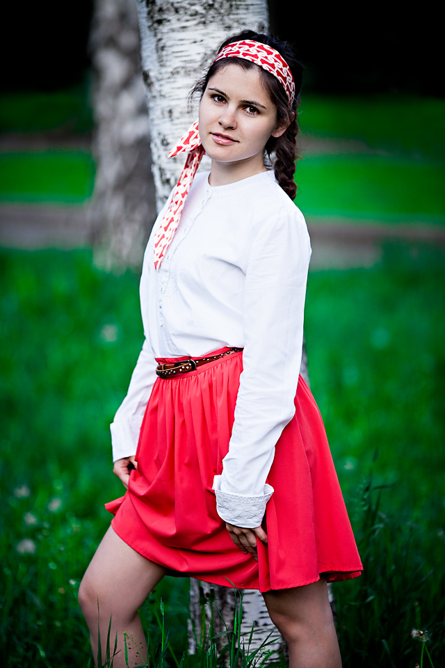 Female model photo shoot of Annie Ti in Russia