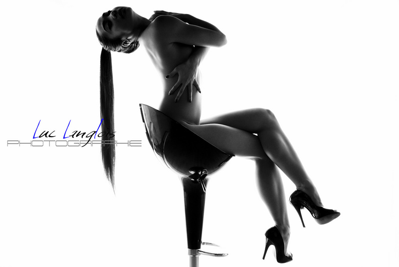 Female model photo shoot of Tila May by LucLangloisPhotography in Montreal in my tiny appt