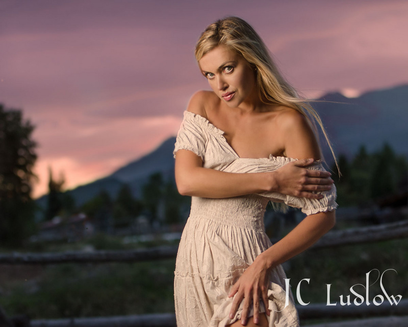 Male and Female model photo shoot of JC Ludlow and Greeneyed Goddess in Midway, UT