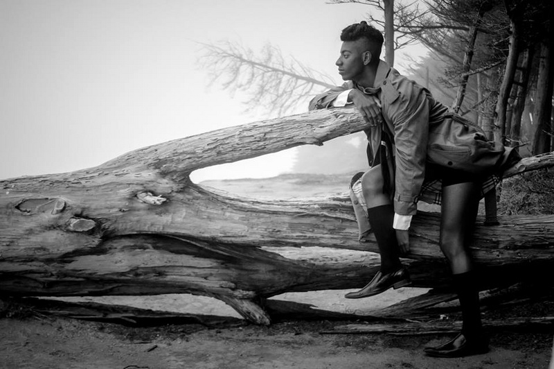 Male model photo shoot of Tre Bion in Half Moon Bay, CA