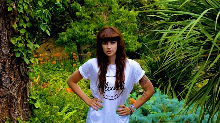 Female model photo shoot of Ashlea Malcomson in Northernhay Gardens, Exeter