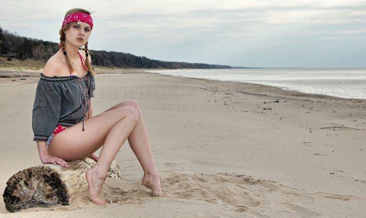 Female model photo shoot of Lyla Christine in The Dunes