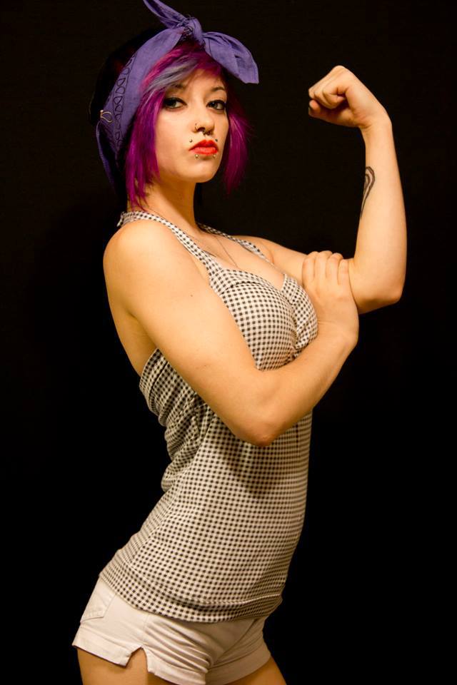 Female model photo shoot of mimi morphine