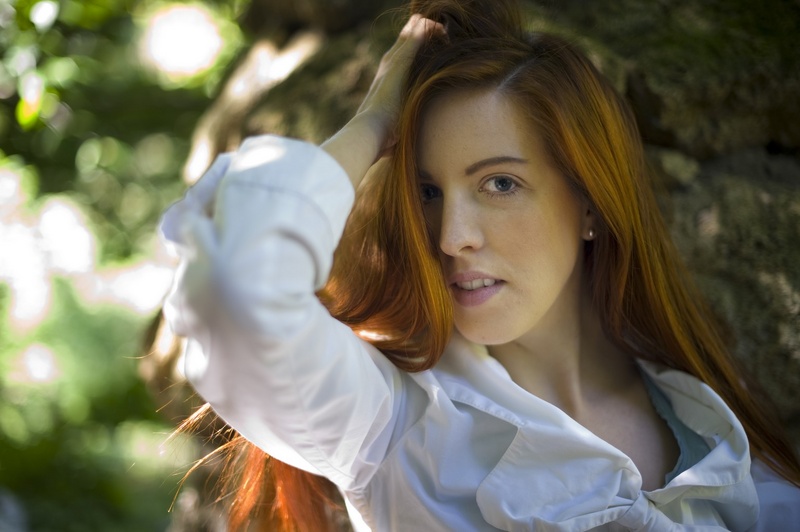 Female model photo shoot of Seraphime by PhotoSeven in Schenley Park