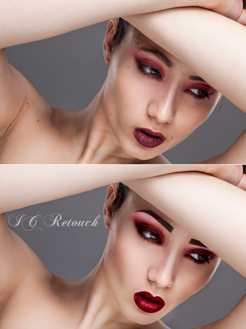 Female model photo shoot of IC-Retouch