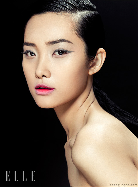 Female model photo shoot of Ngoc Vu by Jingna Zhang