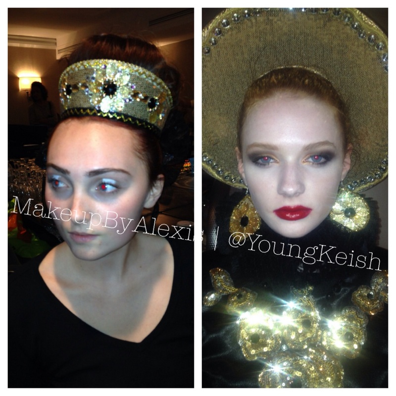 Female model photo shoot of Alexis Stewart in International Couture Presentation | Melrose Hotel