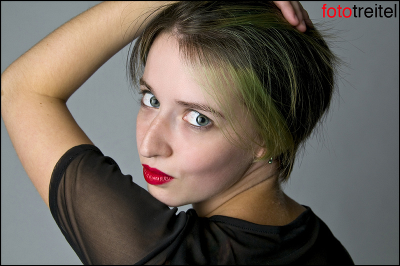 Female model photo shoot of Lyra Gore by fototreitel in Mark's Studio-Cincinnati, Ohio