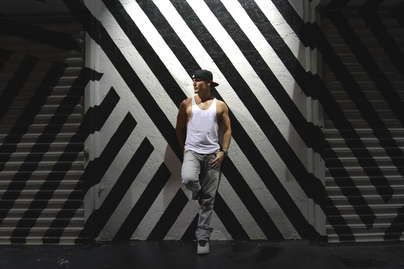 Male model photo shoot of Nicholas James in Wynwood - Art District, Miami