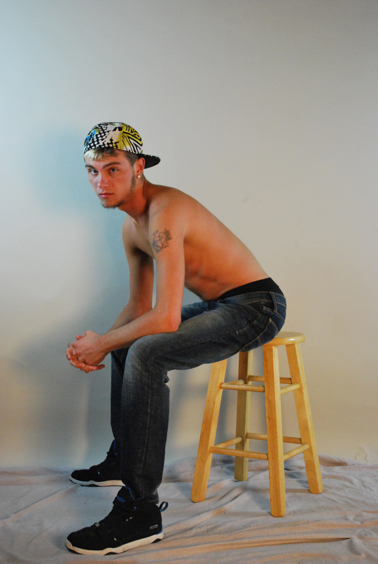 Male model photo shoot of Dereck Elkins in west lafayette,IN, art by Jim Ferringer
