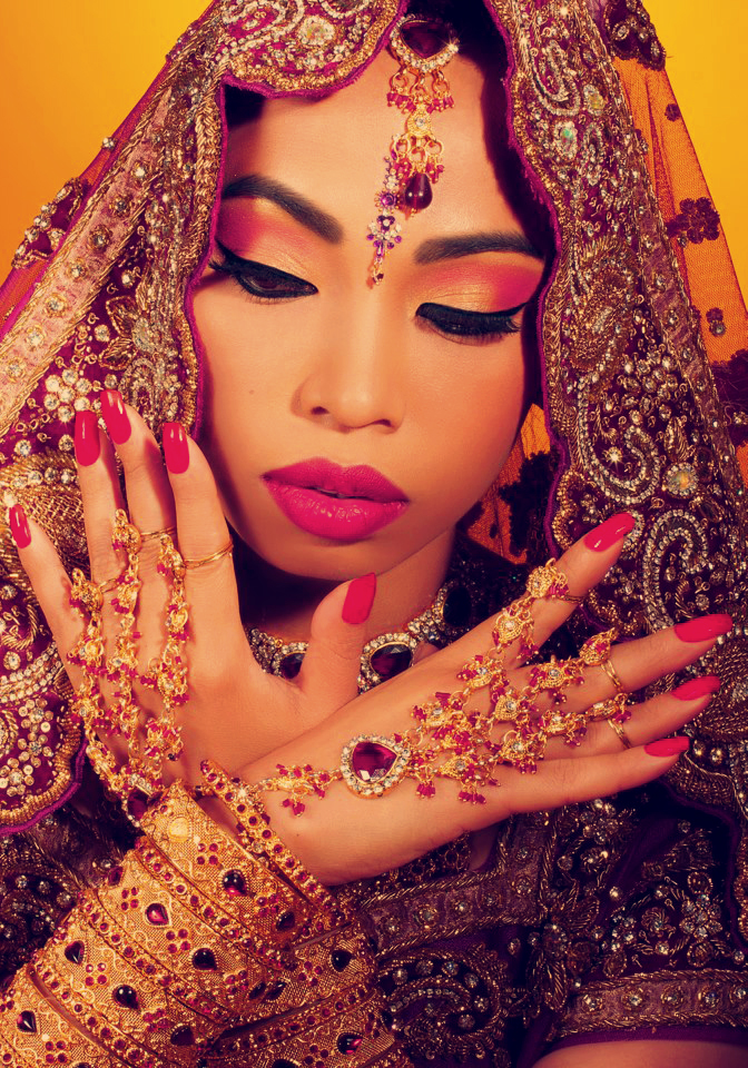 Female model photo shoot of tara shakti, retouched by Tara Shakti Retoucher, makeup by TARA SHAKTI MAKEUP