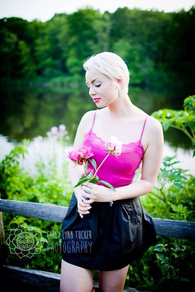 Female model photo shoot of Sheri Seger in Farmington River