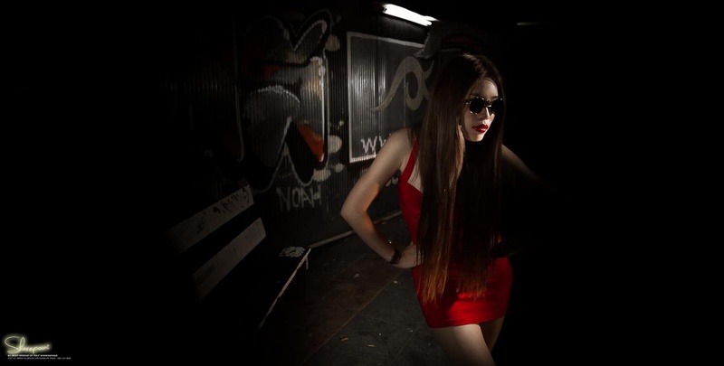 Female model photo shoot of Ashley Aom