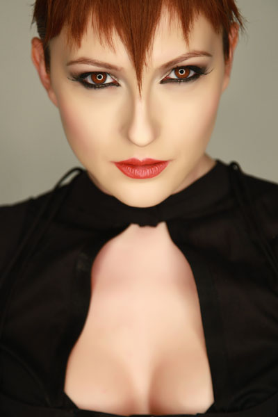 Female model photo shoot of gulcan sarar