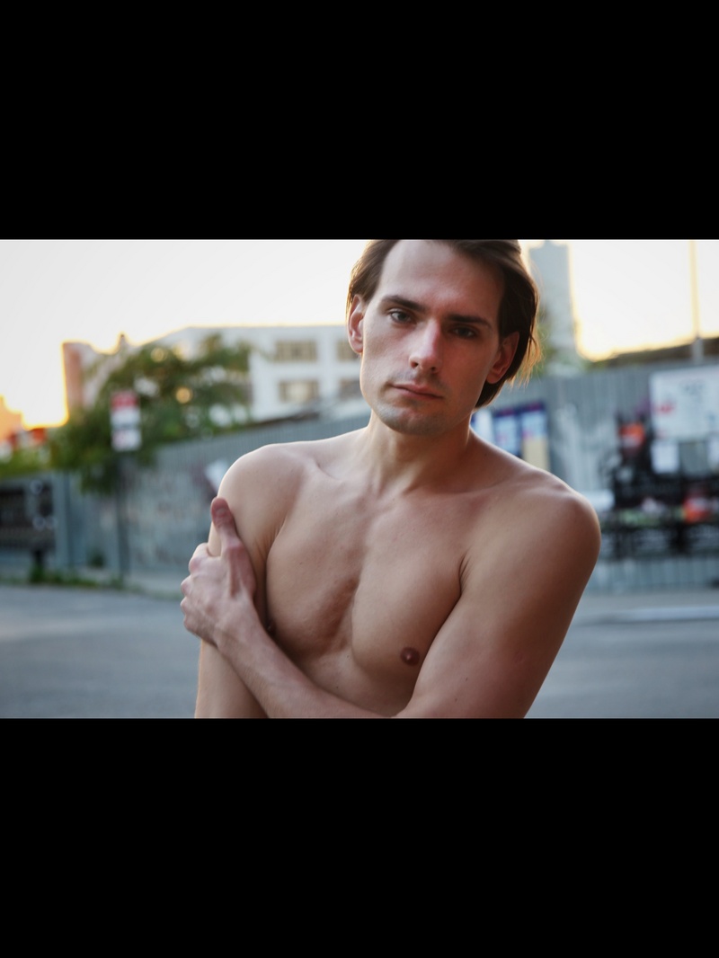 Male model photo shoot of Leorusanov