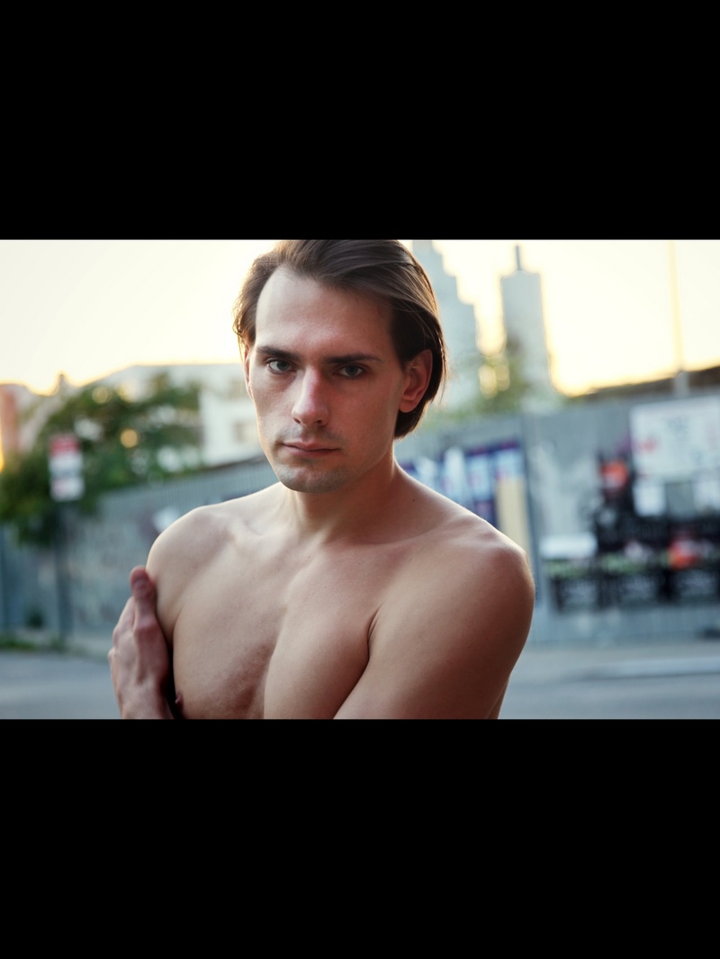 Male model photo shoot of Leorusanov