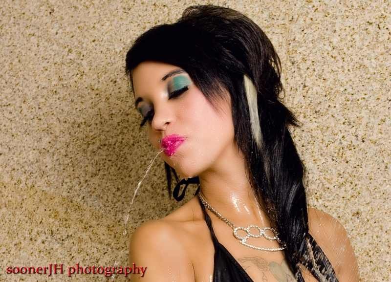 Female model photo shoot of zombiebarbie doll  by Soonerjh Photo