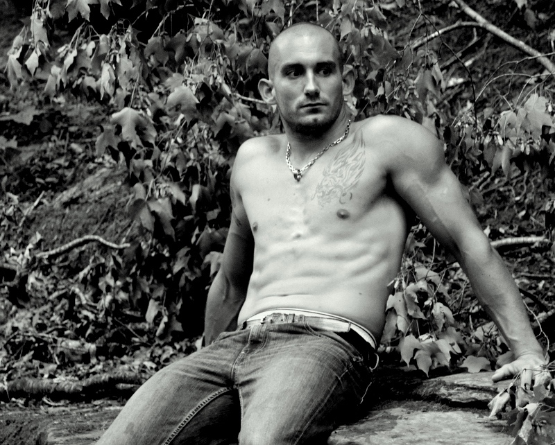 Male model photo shoot of GreggMichaelPhotography and Kaiyel Venechuk in Pewitt's Nest, Wisconsin Dells, WI