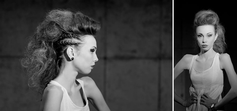 Female model photo shoot of Samantha Banks and Becca Jean, hair styled by Savija Ellis, makeup by Ashley Martin-MUA