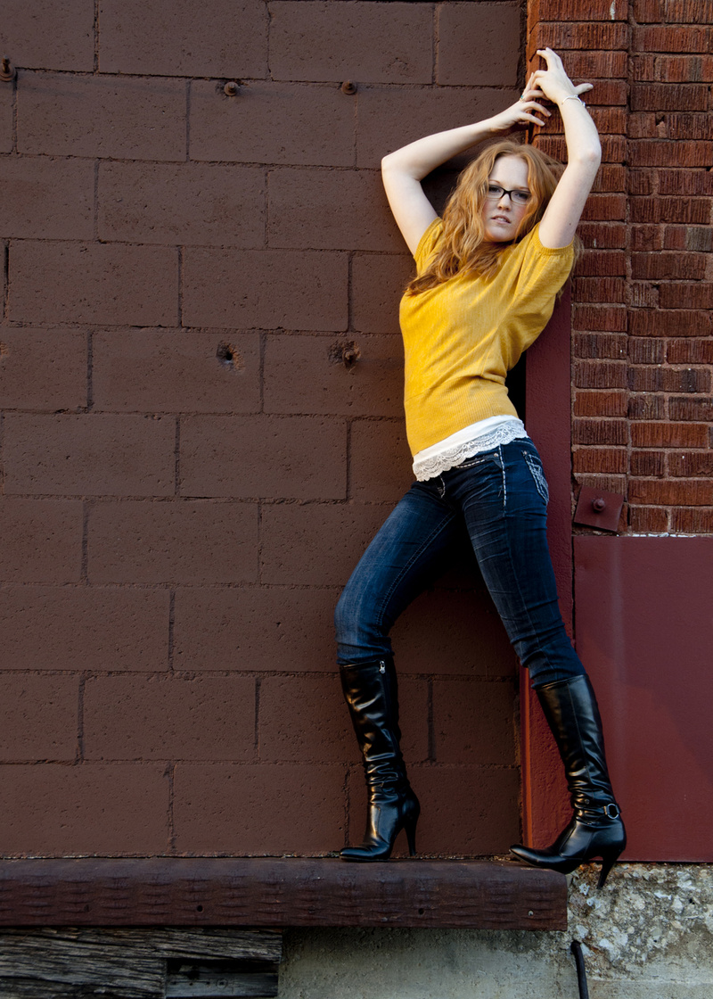 Female model photo shoot of Amanda Braun by BradEJ in Champaign, IL