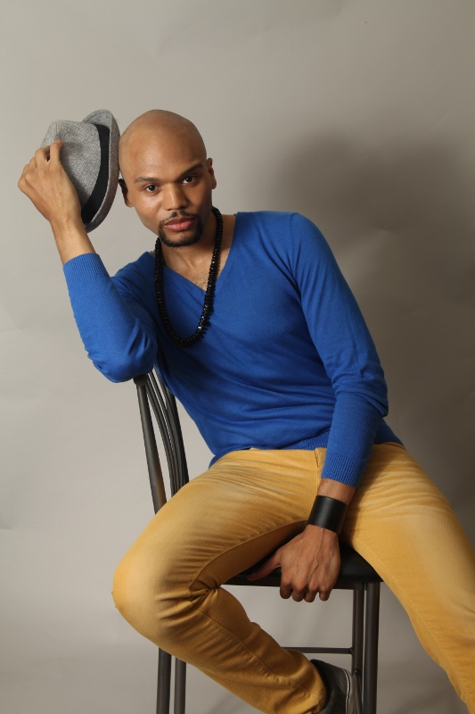 Male model photo shoot of Omie Trouvere