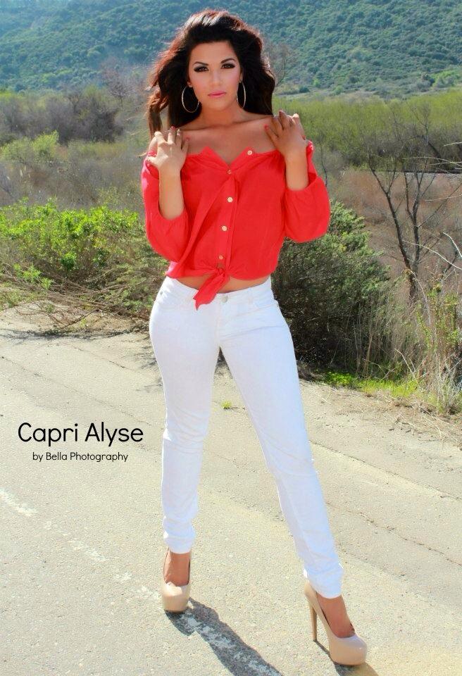 Female model photo shoot of Capri Alyse