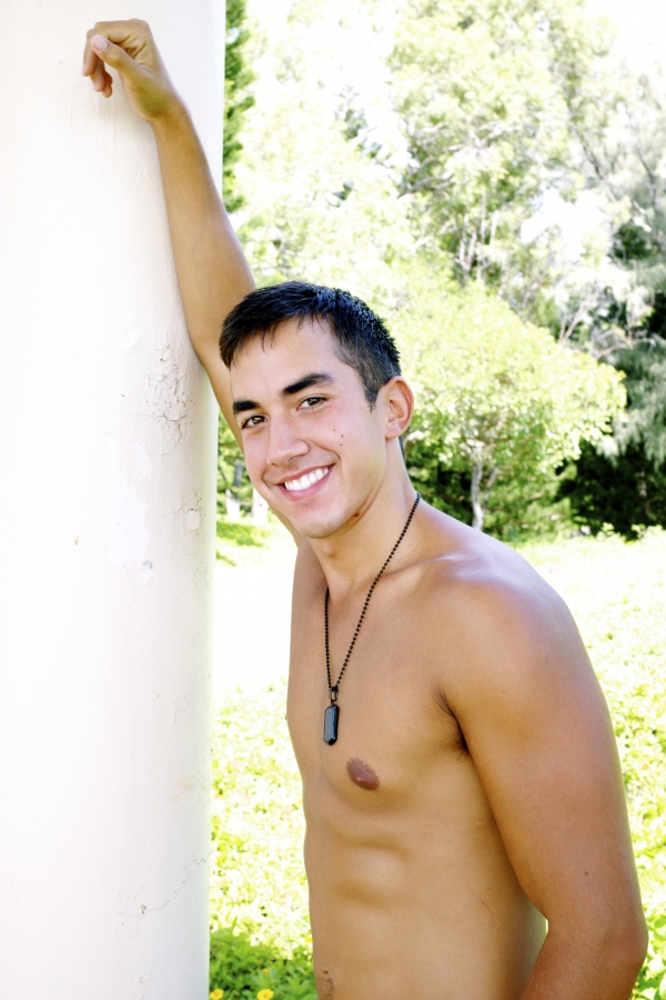 Male model photo shoot of Trevor Roderick in Kauai