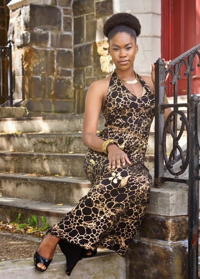 Female model photo shoot of Nzinga S by Jake at Liberty in Baltimore, MD