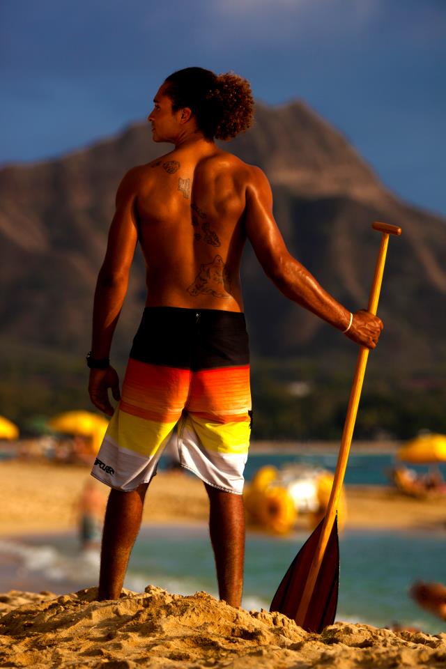 Male model photo shoot of Bronzen C Winters  in Oahu Hawaii