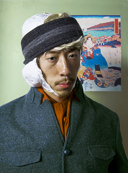 Male model photo shoot of Hao Wu in NY