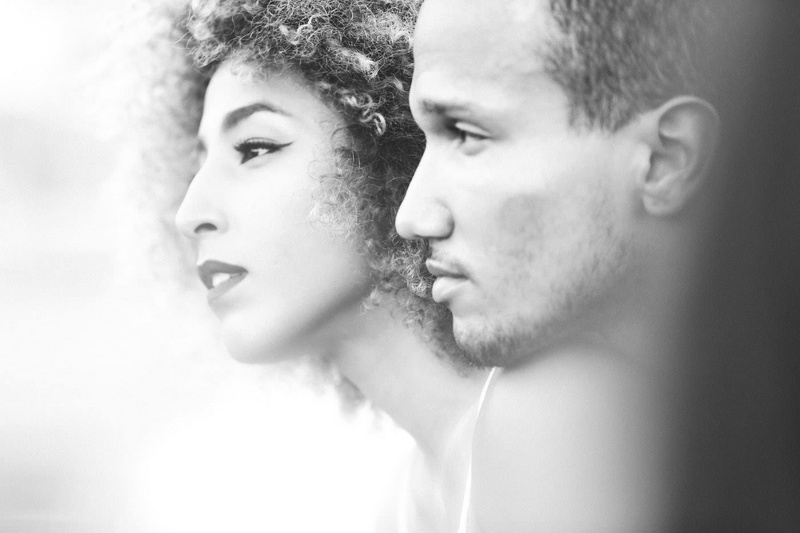 Female and Male model photo shoot of Sonja Edel and Cedrick Kern by LK Griffin