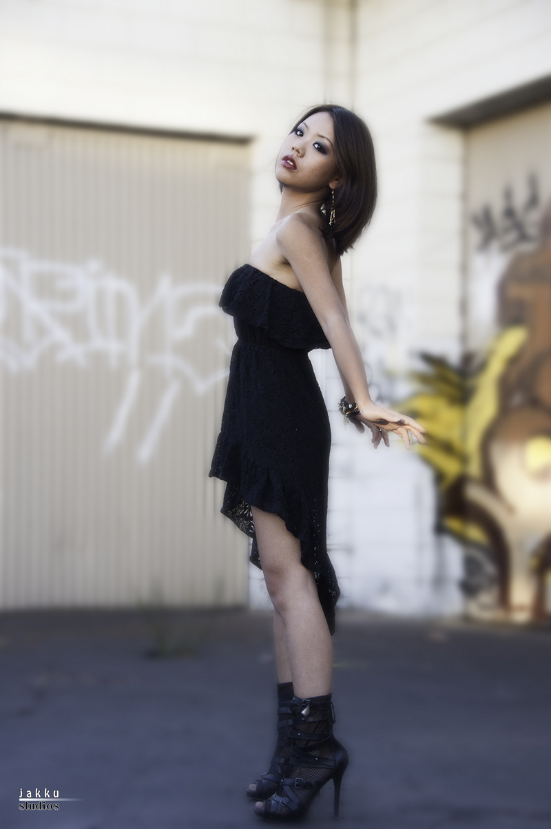 Female model photo shoot of Nora Sun in Culver City