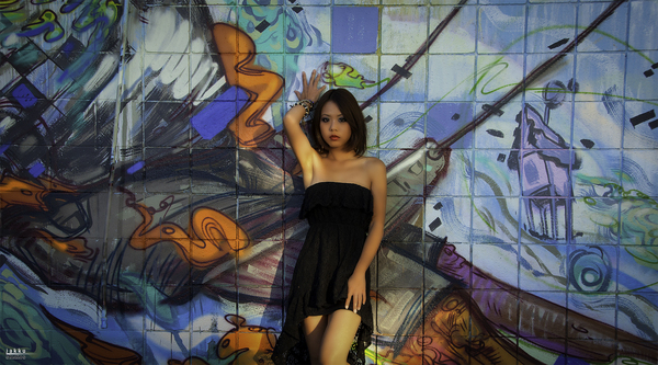 Female model photo shoot of Nora Sun in Culver City