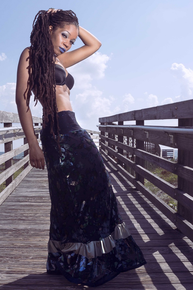 Female model photo shoot of Brittany Fierro in Talbot Island