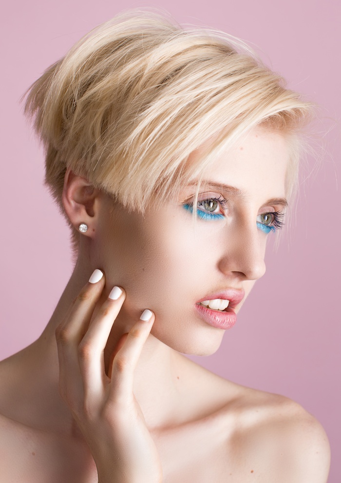 Female model photo shoot of Erin Kristensen Make-Up in London, England