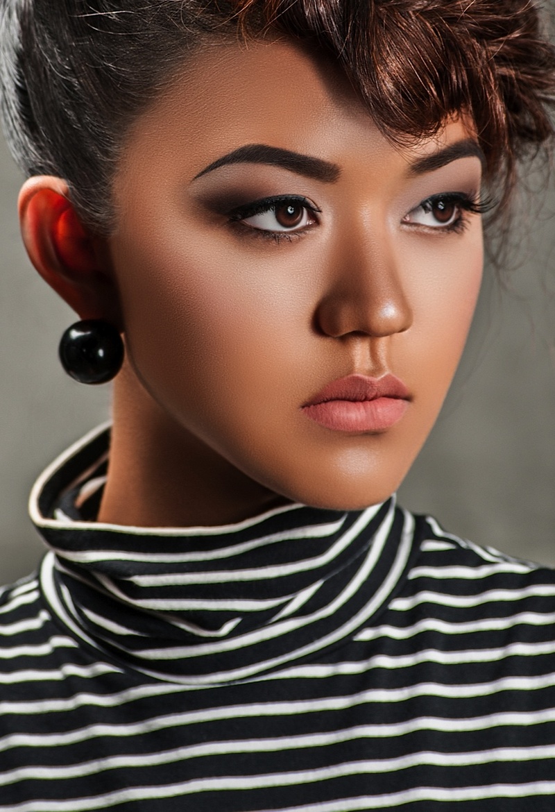 Female model photo shoot of Emerald  Phoenix Makeup by W I L L I A M A N U E L in imageeye studios
