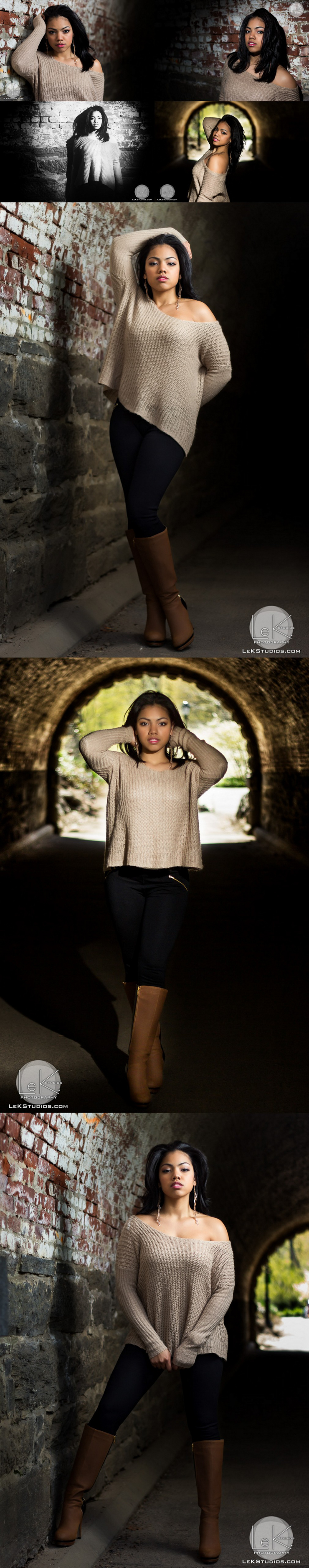 Male and Female model photo shoot of LeK Studios and Yesica M Olivo in Central Park