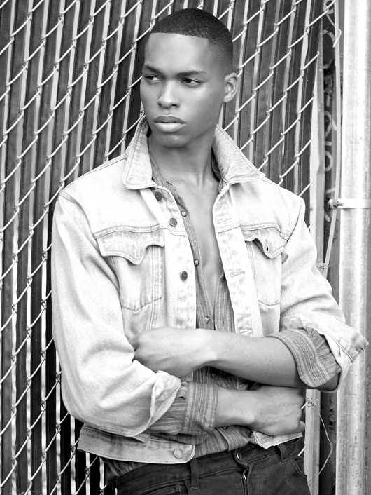 Male model photo shoot of Nick Towns in Meatpacking District, NYC