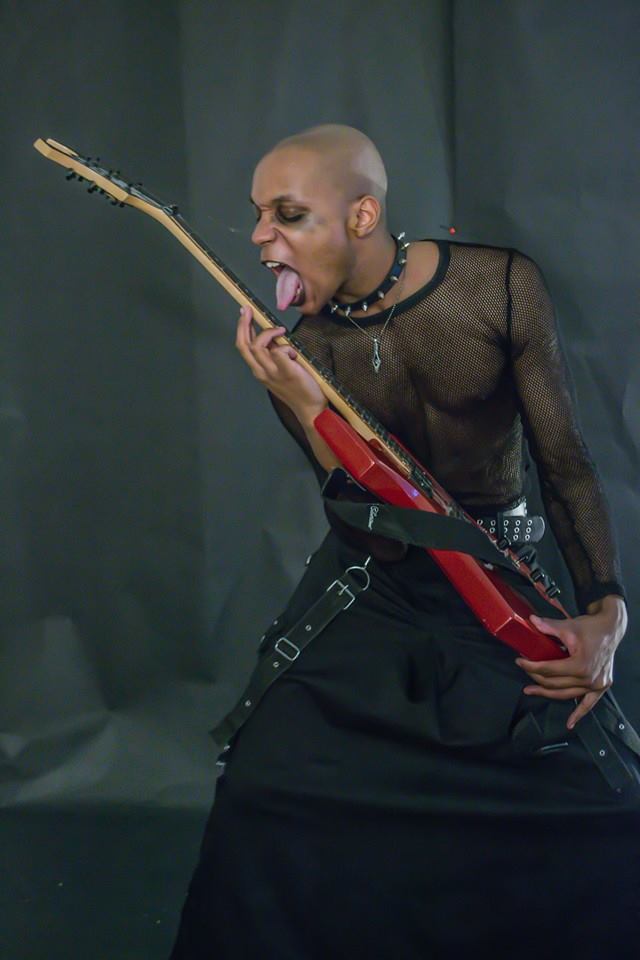 Male model photo shoot of Morbid Scarlet in Chicago, IL