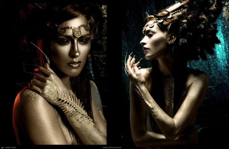 Female model photo shoot of Toxic Makeups