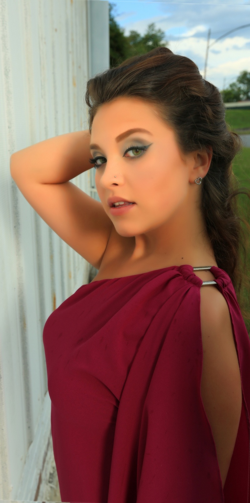 Female model photo shoot of Adrienne Brooke Eagle by J R Moran Photography