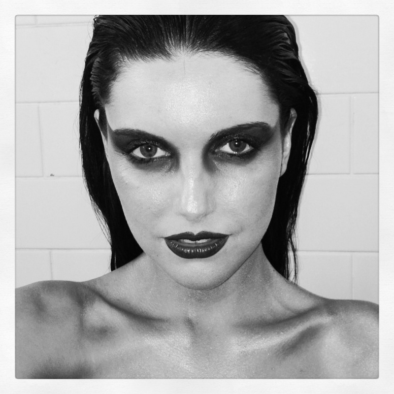 Female model photo shoot of Jane Olivia, makeup by Sanny Sanny