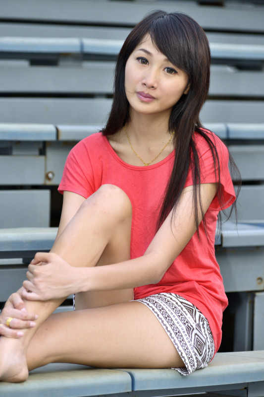 Female model photo shoot of Pim Konkamon by Tony Nicol in Bangkok, Thailand