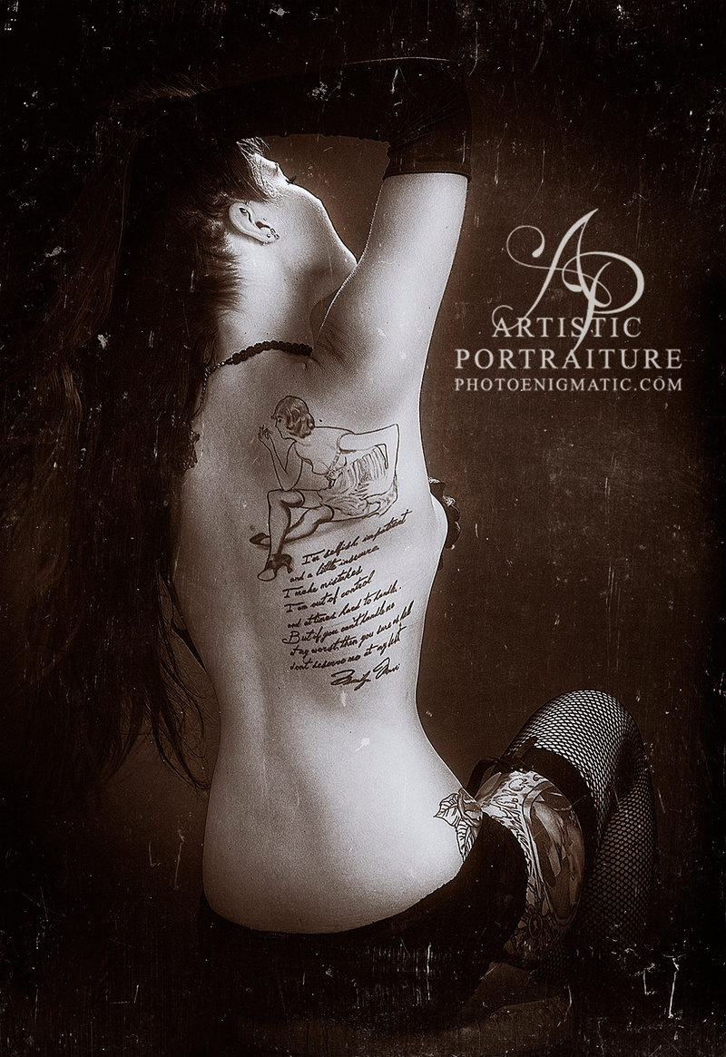 Female model photo shoot of PhotoEnigmatic