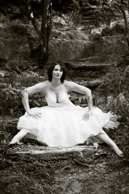Female model photo shoot of Dawn Munroe Davies by Gerard  in Mayfield Park, Austin, Texas