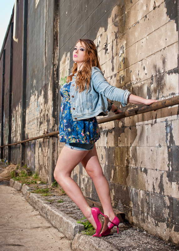 Female model photo shoot of Laurel Alexander by David Thorpe in ybor city