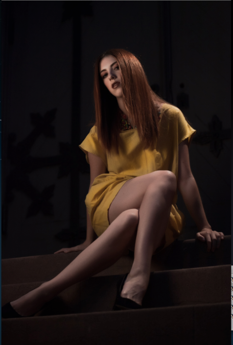 Female model photo shoot of Francesca McGrory in NYC
