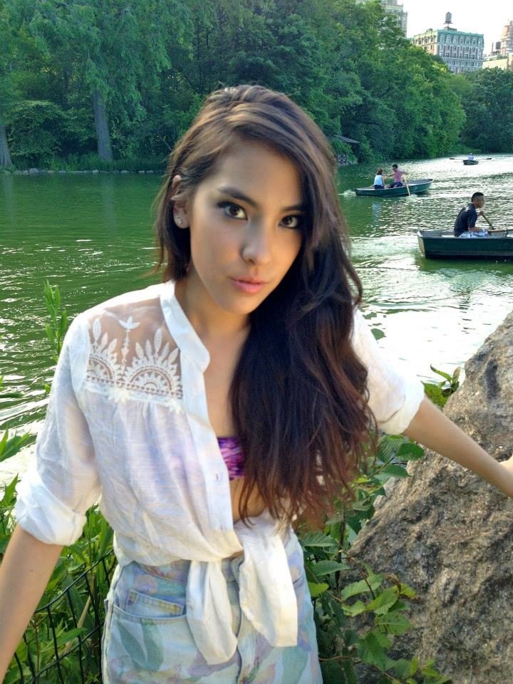 Female model photo shoot of Jacqui Lee in Central Park Reservoir