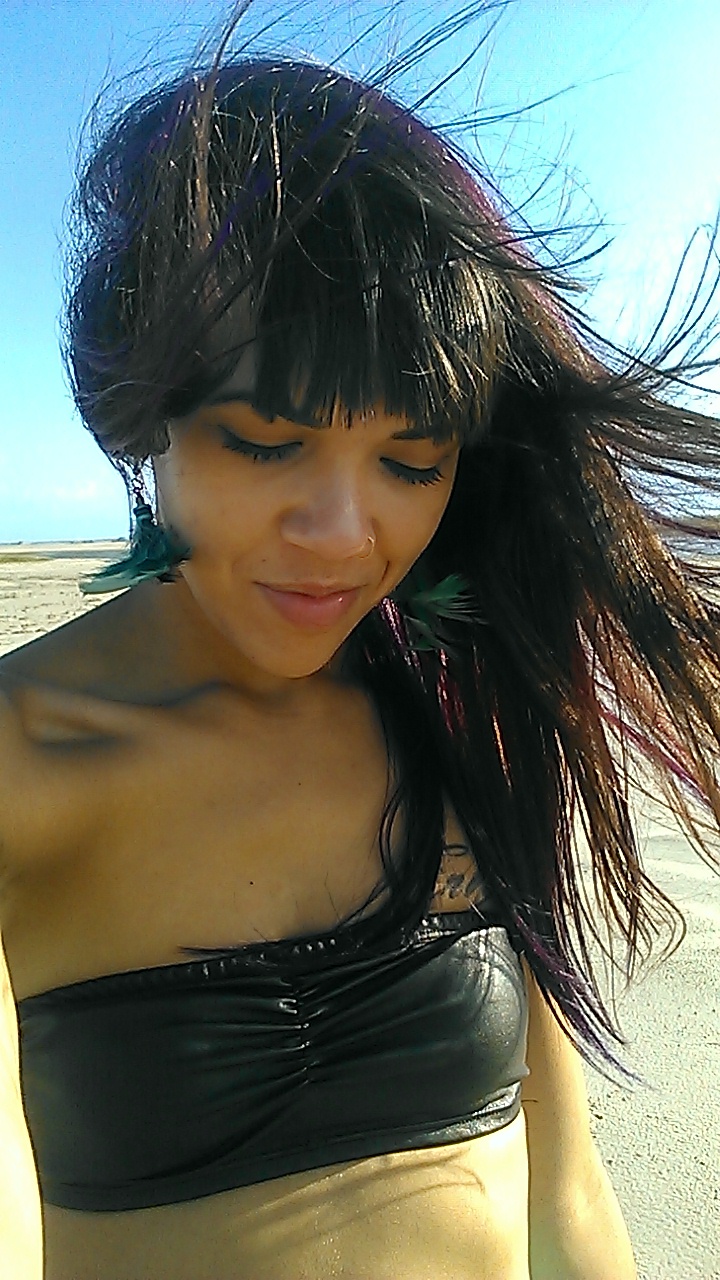 Female model photo shoot of envy_ms_parker in galveston east beach