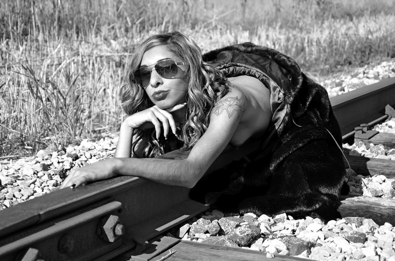 Female model photo shoot of Mya Milian by RazorFace Photography